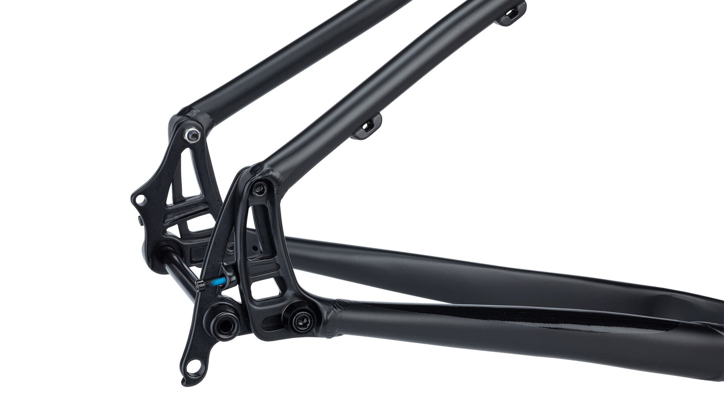 Salsa Timberjack frame black color rear dropout area focus