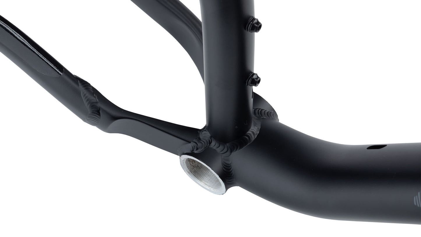 Salsa Timberjack frame black color bottom bracket area focus