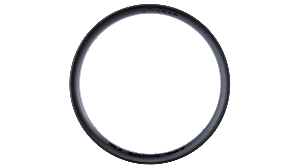 45nrth Levitas Fat Bike Rim - Black - side view