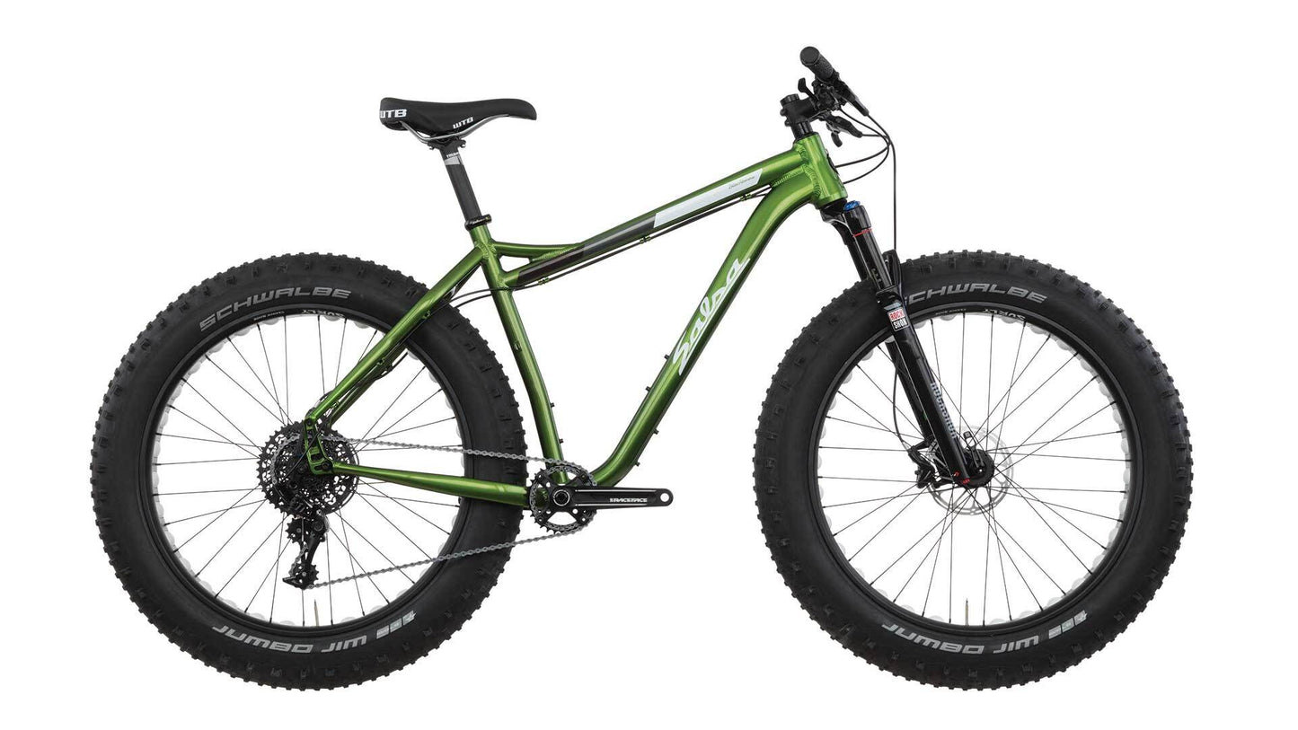 Salsa Blackborow GX Front Suspension bike side view