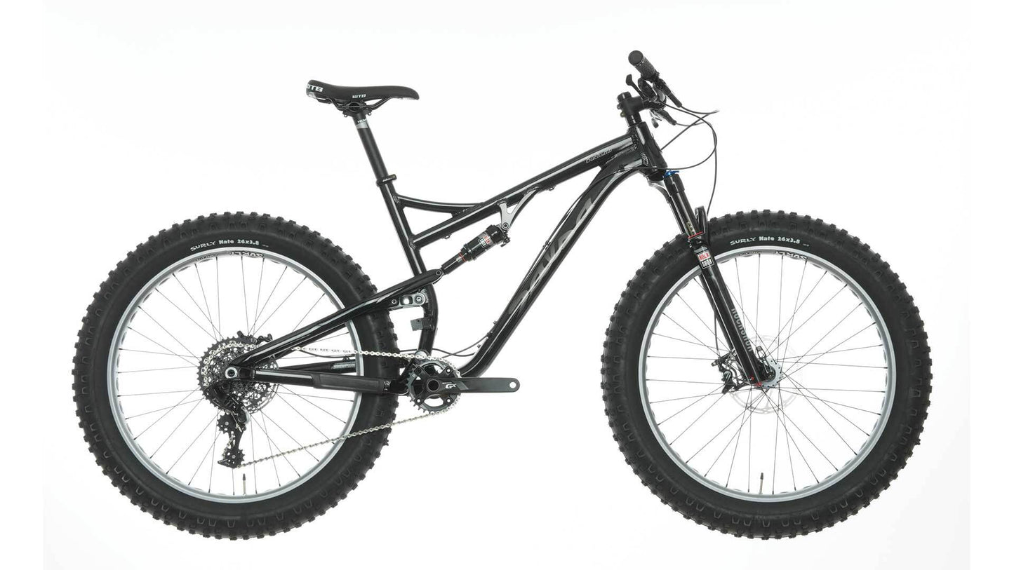 Salsa Bucksaw GX1 bike black color side view