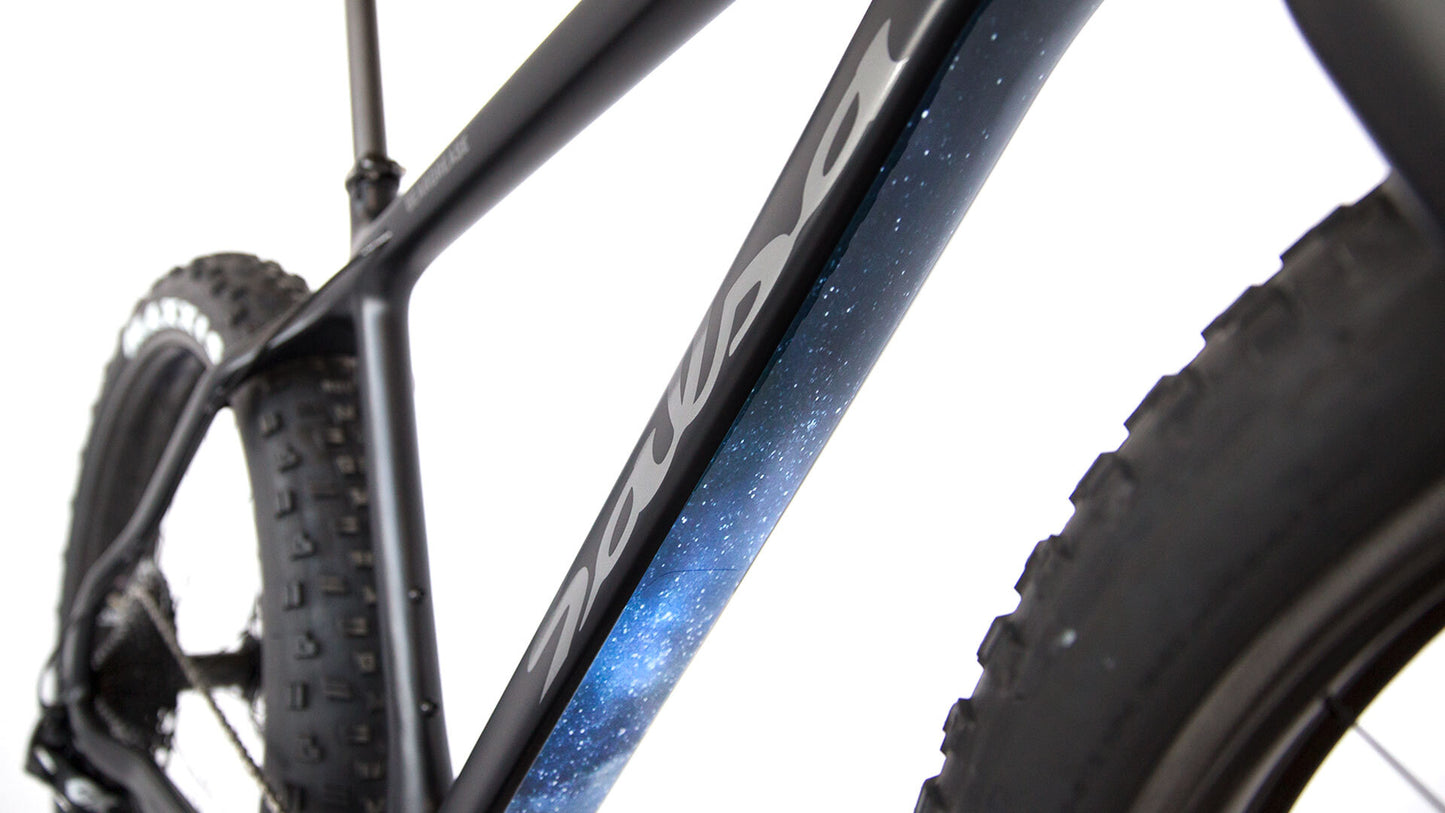 Salsa Beargrease Carbon GX Eagle 27.5 bike downtube detail