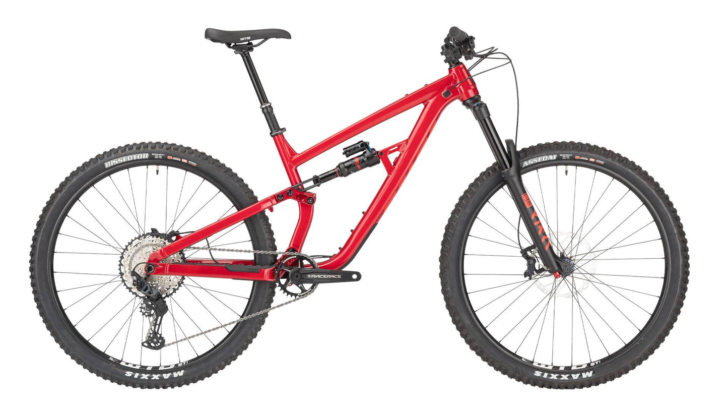 Salsa Blackthorn SLX bike red color side view