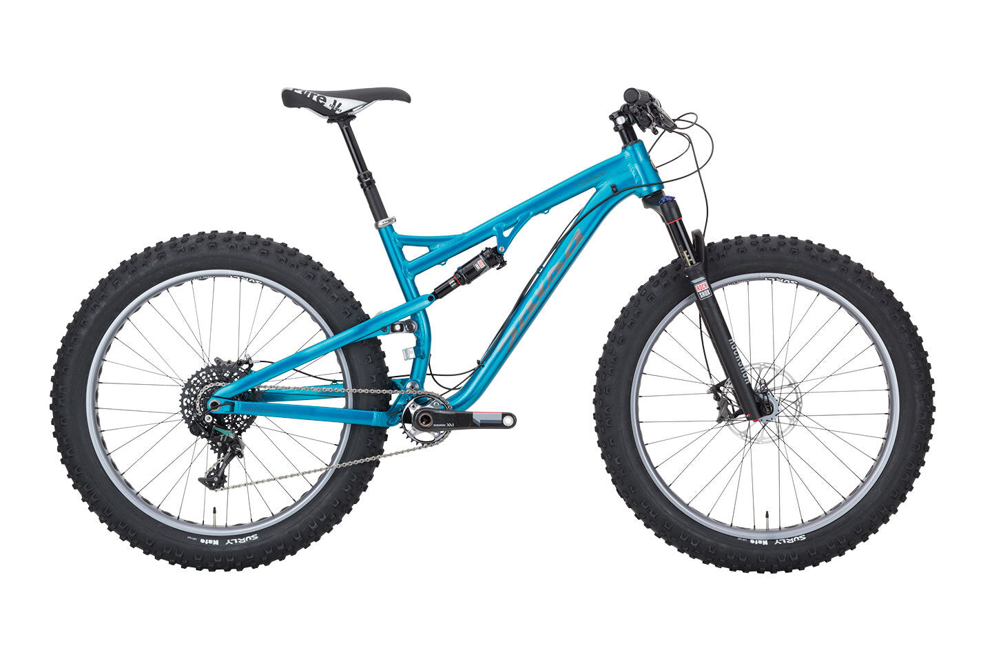 Salsa Bucksaw 1 blue color side view