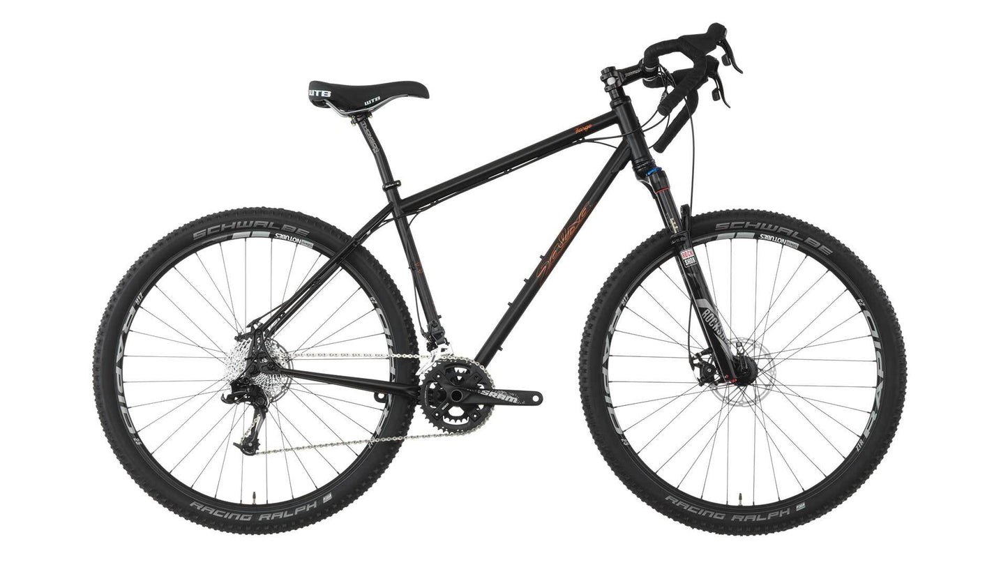 Salsa Fargo SUS X9 bike black color side view