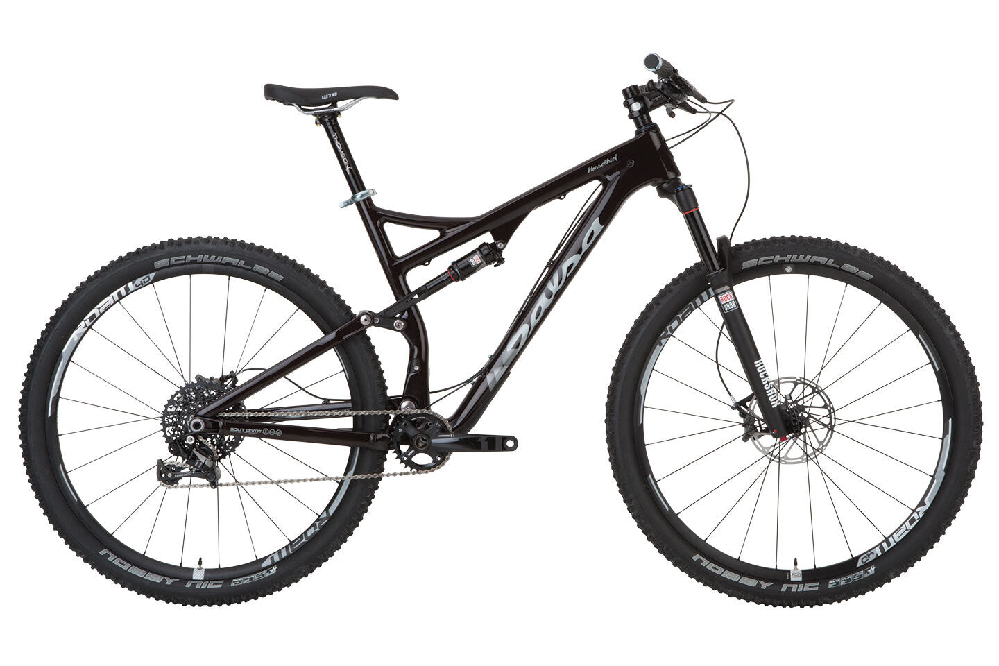 Salsa Horsethief Carbon 1 bike black color side view