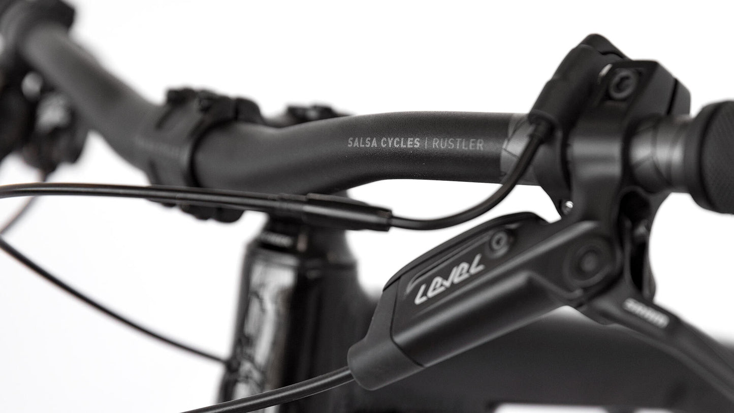 Salsa Redpoint NX1 bike black color handlebar and brake lever focus