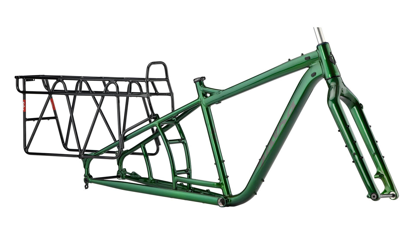 Salsa 2020 Blackborow Frameset side view