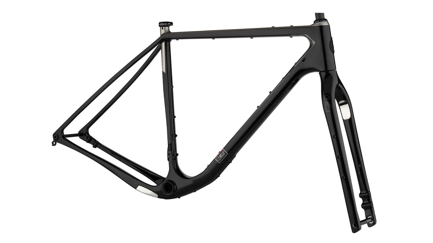 Salsa Cutthroat Carbon Frameset black color side view