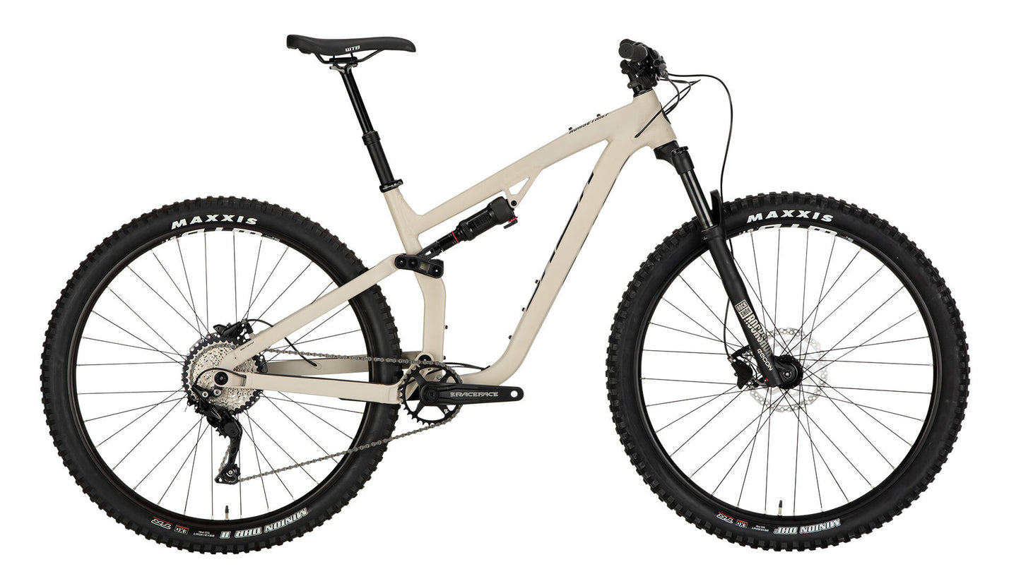 Salsa Horsethief Deore bike tan color side view
