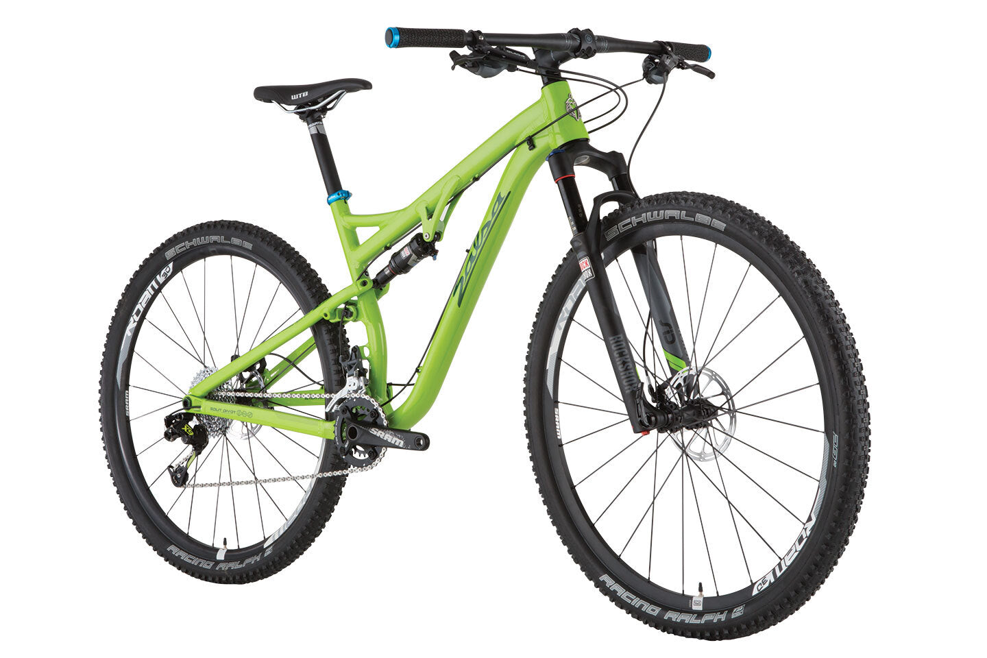 Salsa Spearfish 2 bike green color front three-quarter view