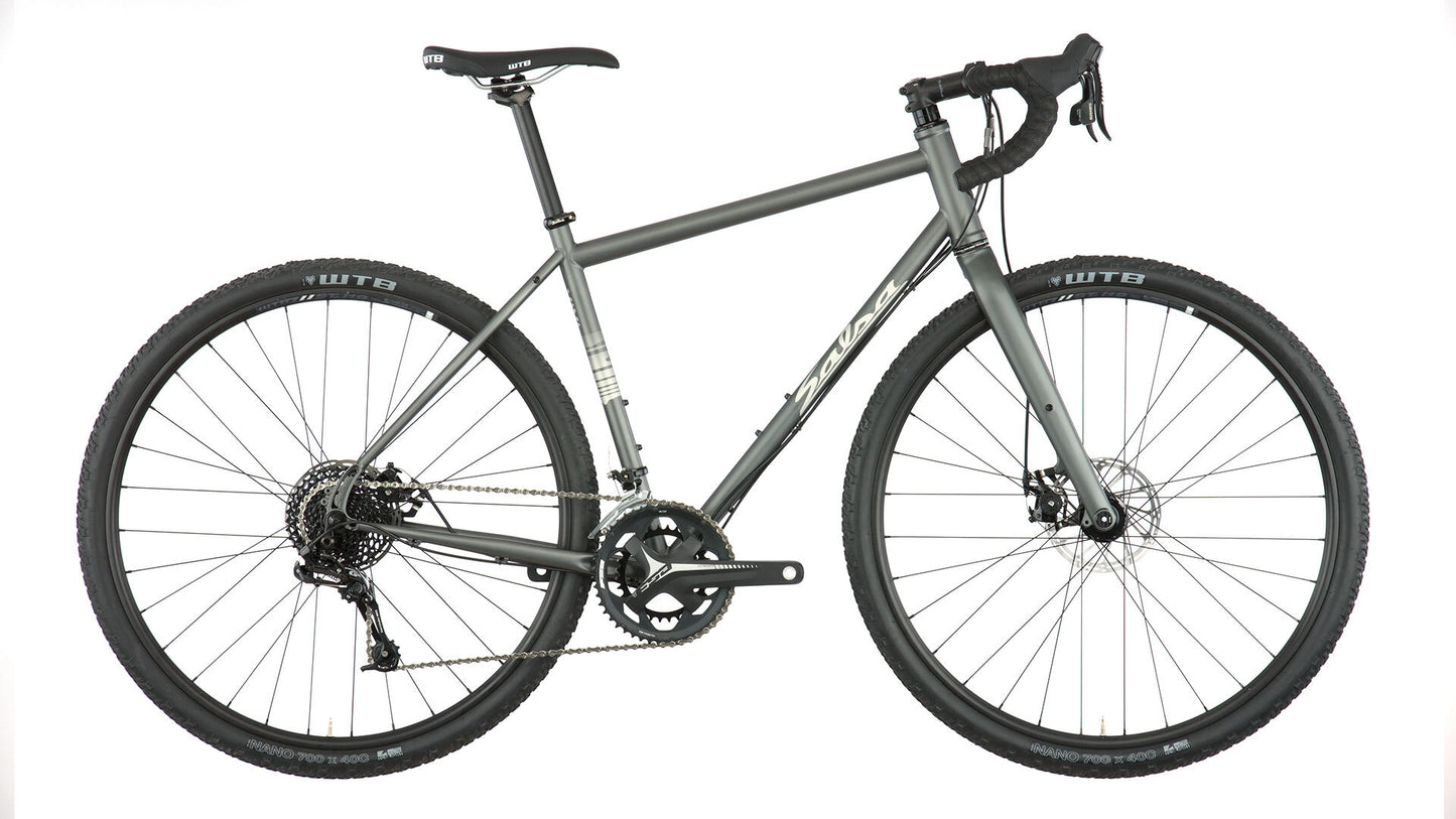 Salsa Vaya Apex bike gray color side view