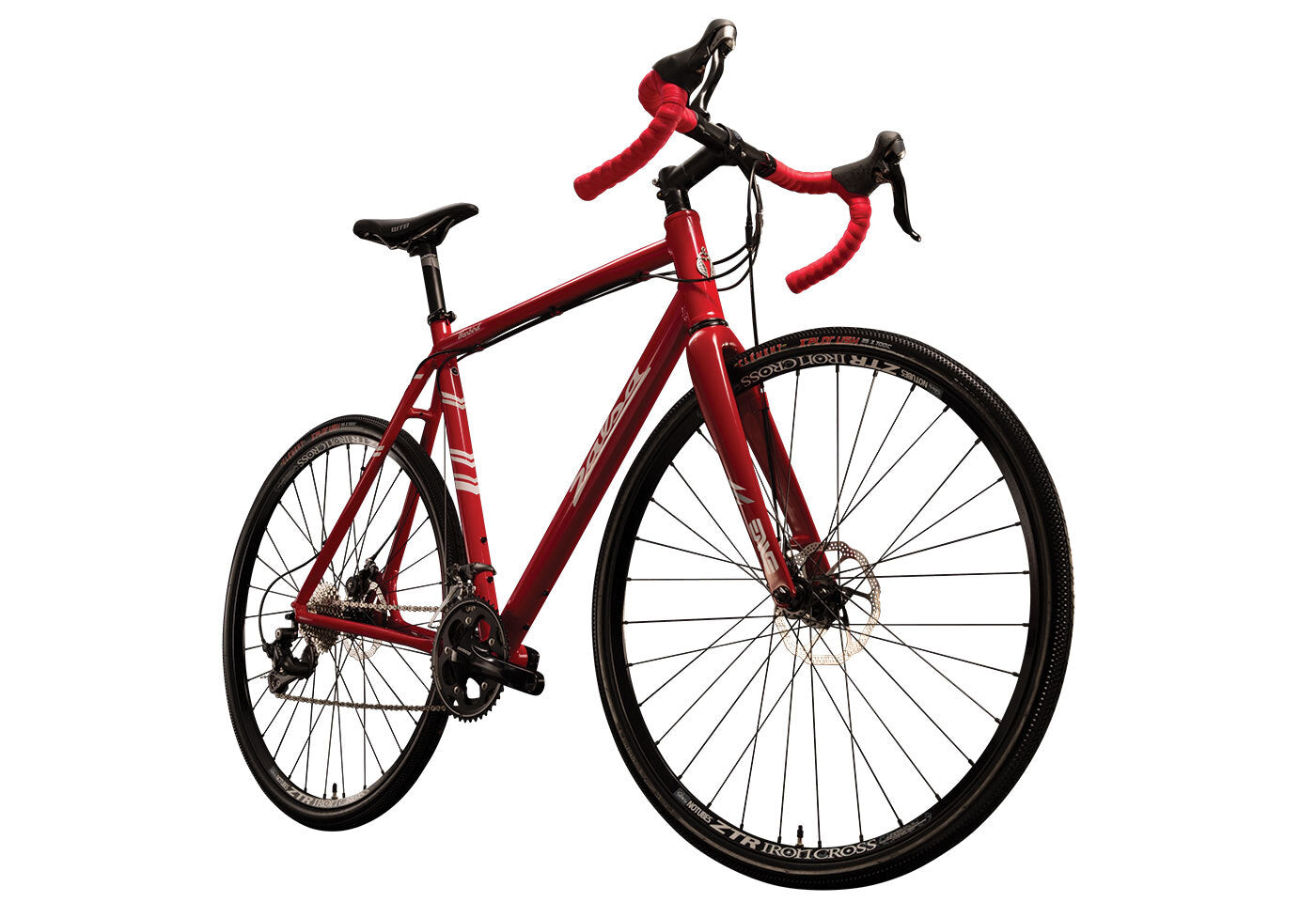 Salsa Warbird 2 bike red color front three-quarter view