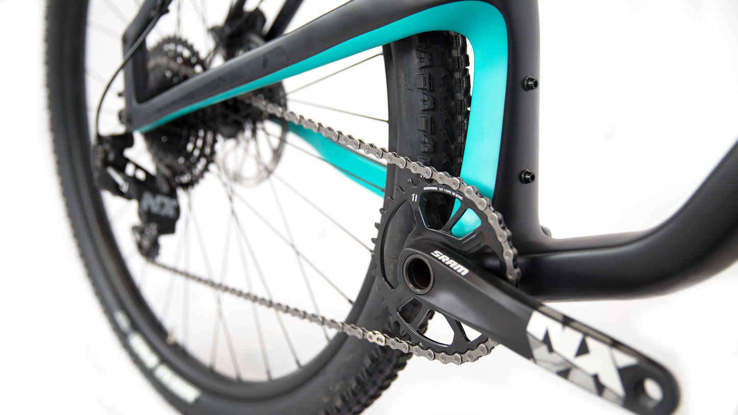 Salsa Woodsmoke Carbon NX1 29 bike carbon color drive train focus