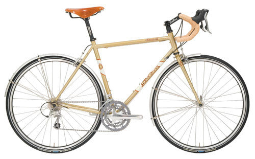 Salsa Casseroll bike champagne color side view