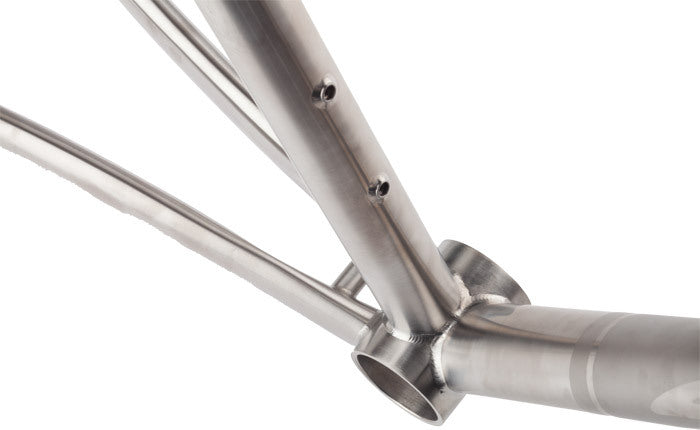 Salsa Colossal Ti frameset bottom bracket area focus