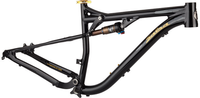 Salsa Horsthief frame black color side view