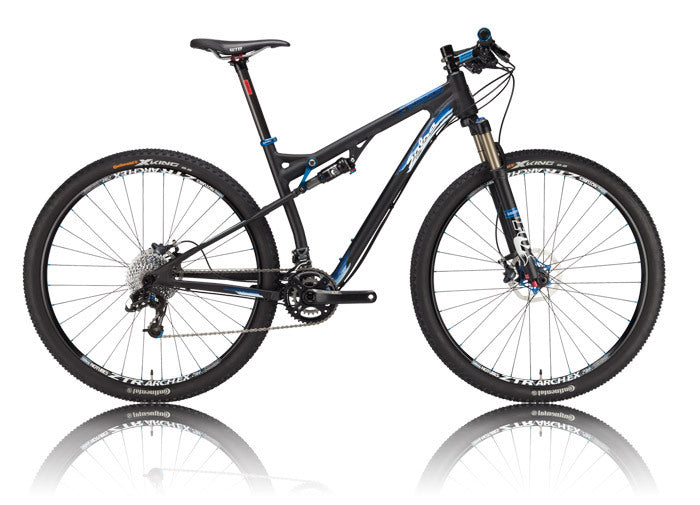 Salsa Spearfish 1 bike black and blue color side view