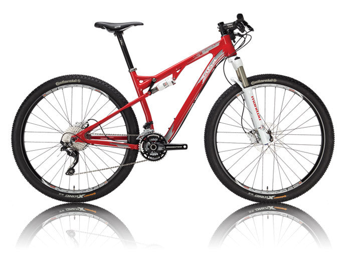 Salsa Spearfish 3 bike red color side view