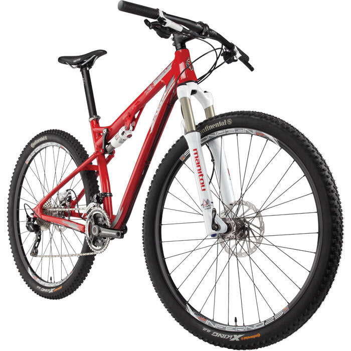 Salsa Spearfish 3 bike red color front three-quarter view