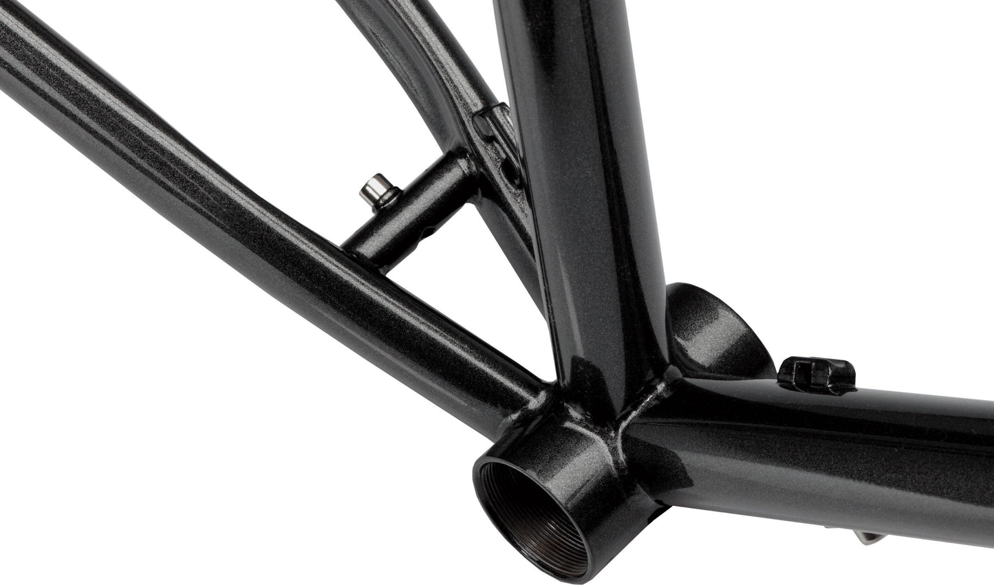 Salsa Vaya 3 frameset charcoal color bottom bracket area focus