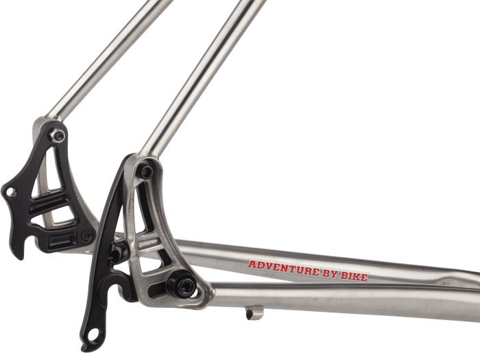 Salsa Vaya Travel frameset rear dropout area focus