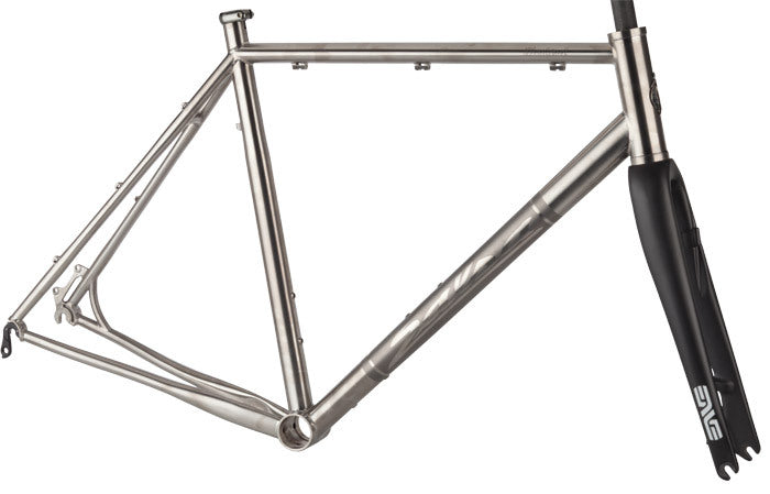 Salsa Warbird Ti frameset side view