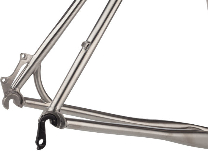 Salsa Warbird Ti frameset rear dropout area focus