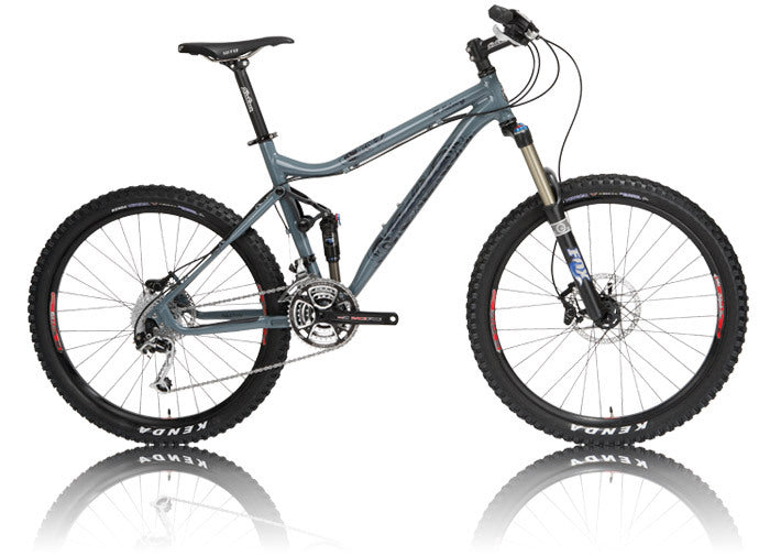 Salsa El Kaboing bike gray color side view