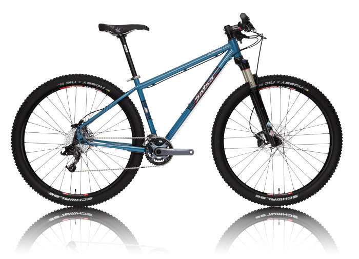 Salsa El Mariachi bike blue color side view