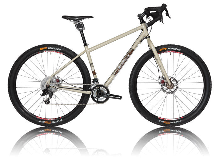 Salsa Fargo bike cream color side view