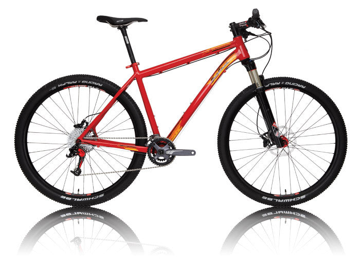 Salsa Mamasita bike red color side view