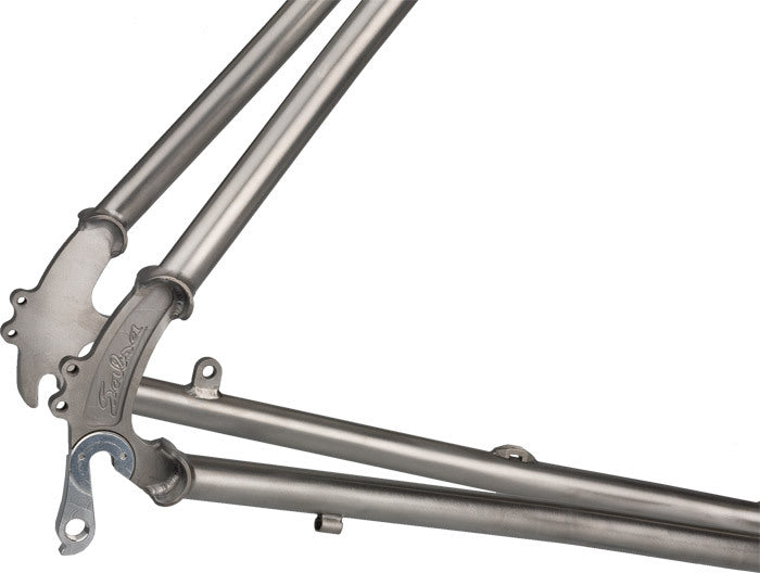 Salsa Fargo Ti frameset rear dropout area focus