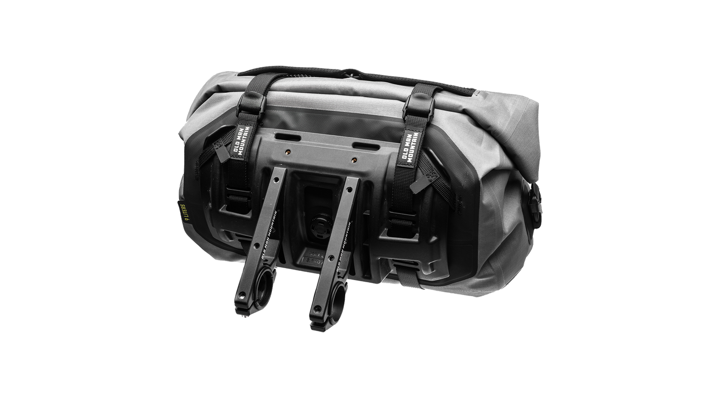 Old Man Mountain Manzanita handlebar dry bag - back view