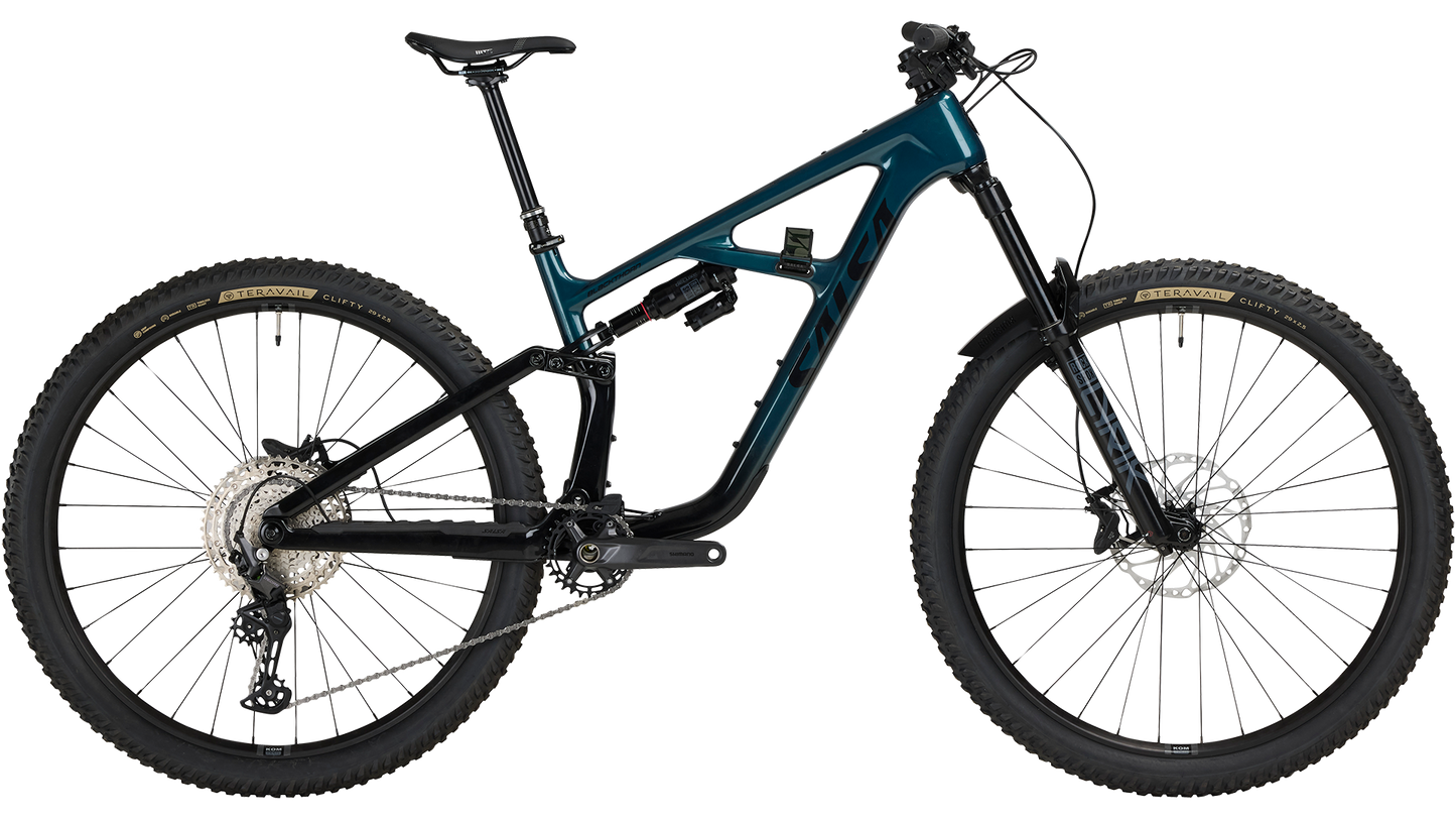 Salsa Blackthorn 145 C Deore 12 - Black/Slate - Side view