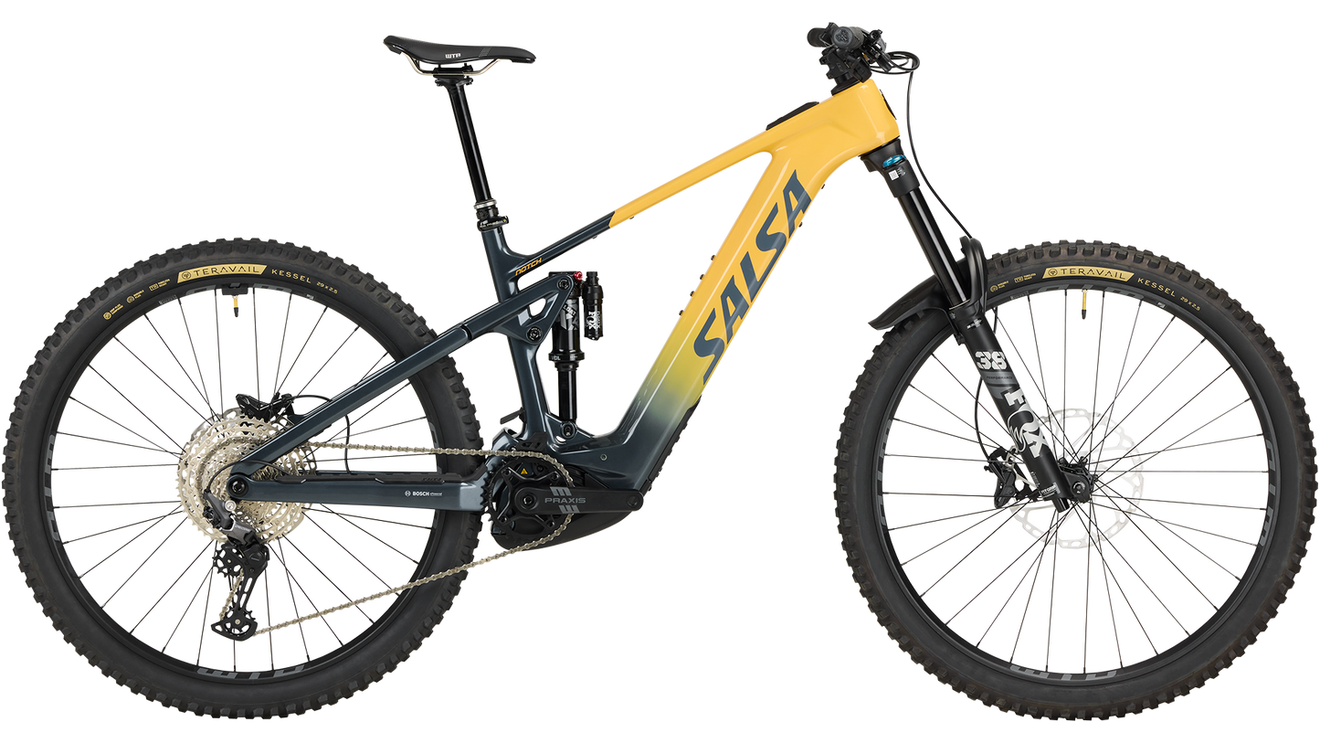 Salsa Notch C Deore 12 Ebike side view