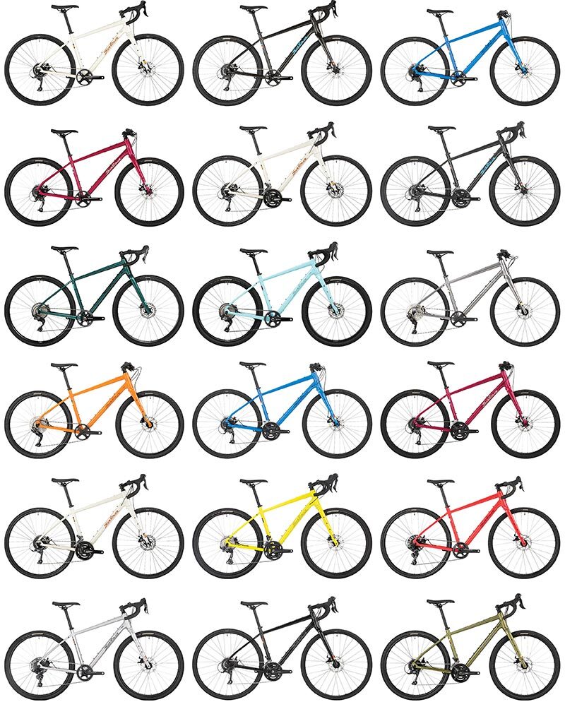 Eighteen Journeyer bike models on sale