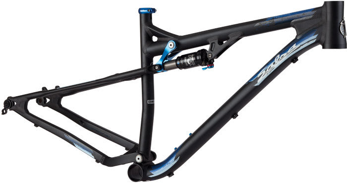 Salsa Spearfish 1 frame black and blue color side view