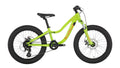 Salsa Timberjack 20 Sus bike lime color side view