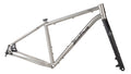 Salsa Fargo Ti frameset with carbon fork side view