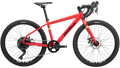 Salsa Journeyman 24 drop bar bike in red - side profile view.