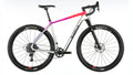 Salsa Cutthroat Force 1 bike silver red and black color side view