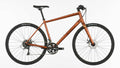 Salsa Journeyman Flat Bar Claris 700c bike copper color side view