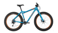 Salsa Mukluk X7 bike blue color side view