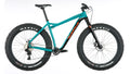Salsa Mukluk NX1 bike teal and black color side view
