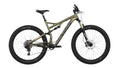 Salsa Pony Rustler Carbon GX1 bike green color side view