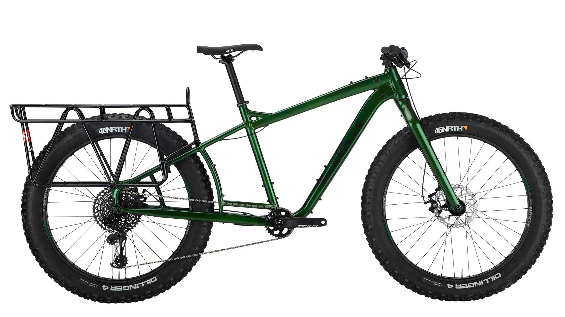Salsa 2020 Blackborow GX Eagle Green Fat Bike side view