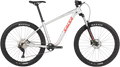 Salsa Rangefinder Advent X 27.5+ Bike - Silver side view on white background