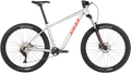 Salsa Rangefinder Deore 10 275 bike silver side view on white background