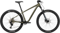 Salsa Timberjack SLX 29 army green mountain bike side view on white background